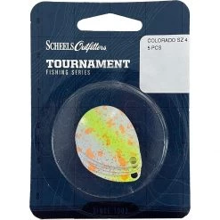 Scheels Outfitters Speckled Colorado Spin Blades 5-Pack Green Glow -Scheels Outfitters shop unnamed file 1849