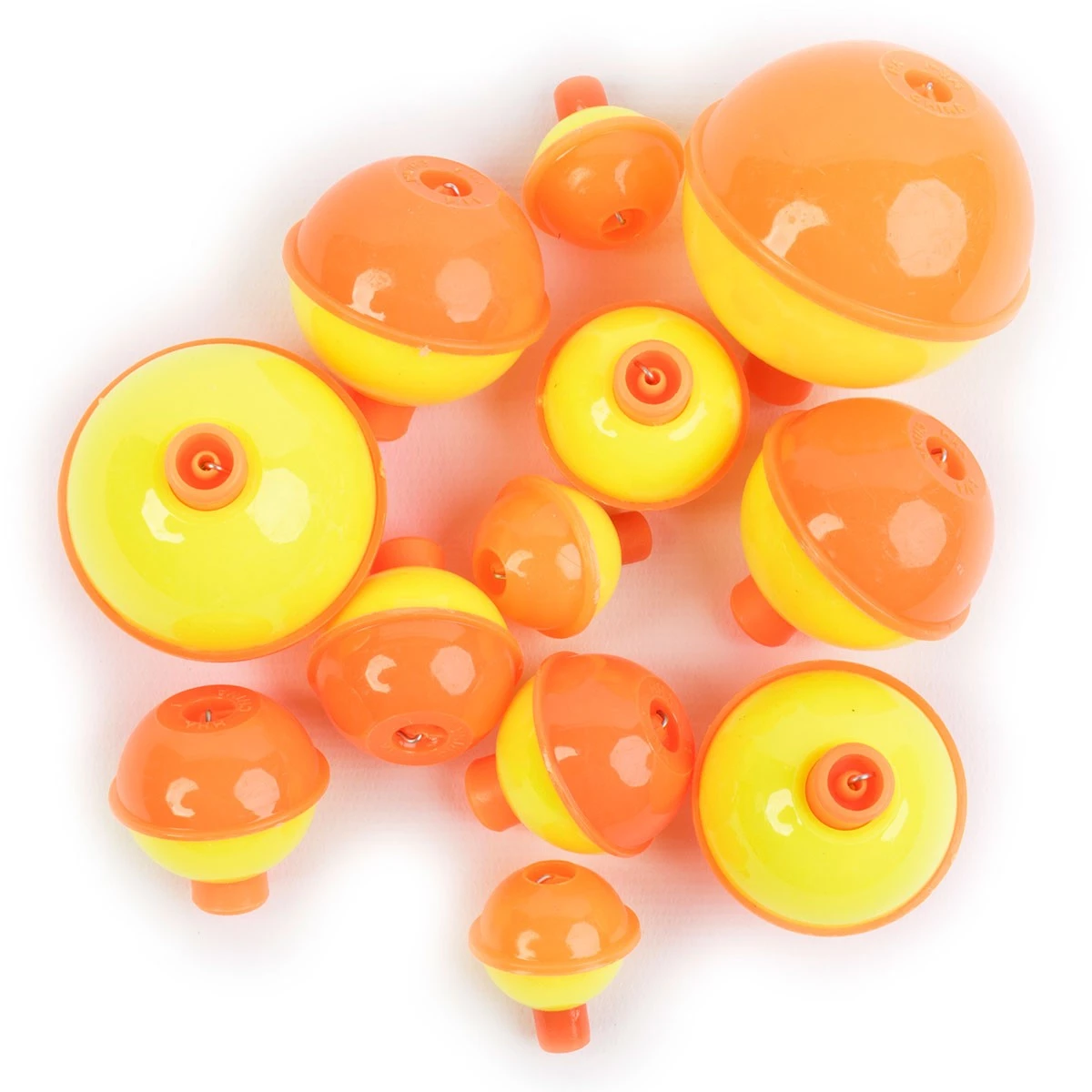 Scheels Outfitters Yellow Orange Bobber Assortment 1 Scheels Outfitters Yellow Orange Bobber Assortment