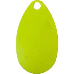 Scheels Outfitters Painted Indiana Spin Blades 5-Pack Yellow