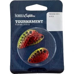 Scheels Outfitters Hammered Dot Indiana Spin Blades 5-Pack Firetiger -Scheels Outfitters shop unnamed file 2223