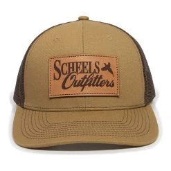 Men's Scheels Outfitters Pheasant Leather Patch Snapback Hat Brown/khaki -Scheels Outfitters shop unnamed file 420