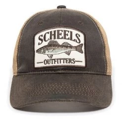 Men's Scheels Outfitters Walleye Logo Snapback Hat