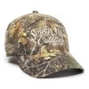 Adult Scheels Outfitters Logo Camo Adjustable Hat Realtree Edge