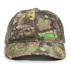 Kids' Scheels Outfitters Realtree Edge Adjustable Hat Lime Green