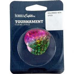 Scheels Outfitters Foil Colorado Spinner Blades 5-Pack Red Nickel Back -Scheels Outfitters shop unnamed file 940